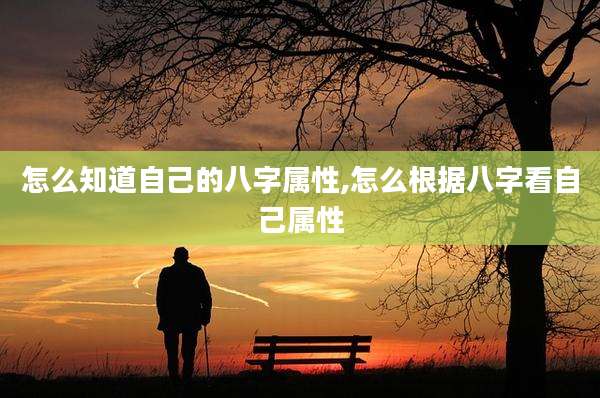 怎么知道自己的八字属性,怎么根据八字看自己属性