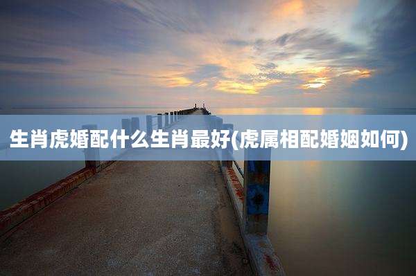 生肖虎婚配什么生肖最好(虎属相配婚姻如何)