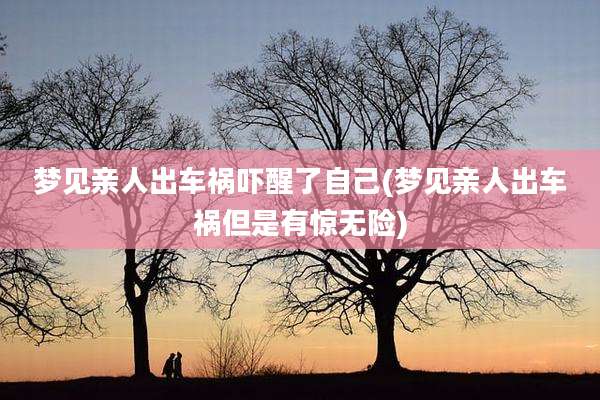 梦见亲人出车祸吓醒了自己(梦见亲人出车祸但是有惊无险)