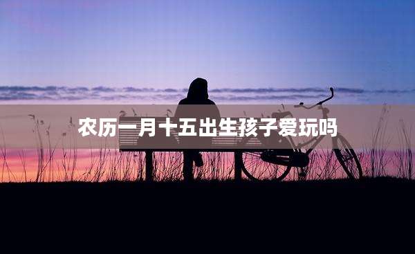农历一月十五出生孩子爱玩吗