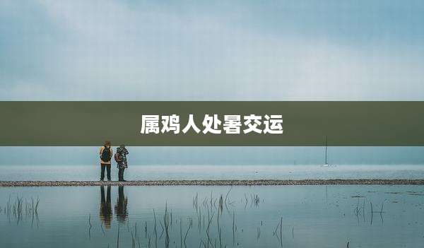 属鸡人处暑交运
