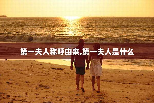 第一夫人称呼由来,第一夫人是什么