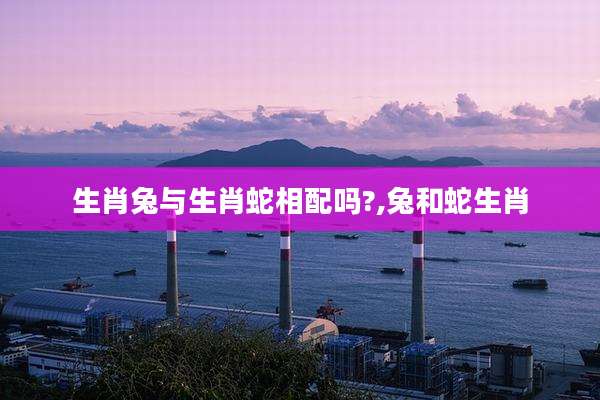 生肖兔与生肖蛇相配吗?,兔和蛇生肖