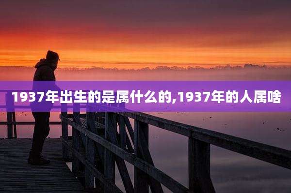 1937年出生的是属什么的,1937年的人属啥