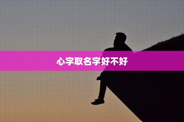 心字取名字好不好