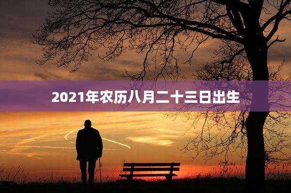 2021年农历八月二十三日出生