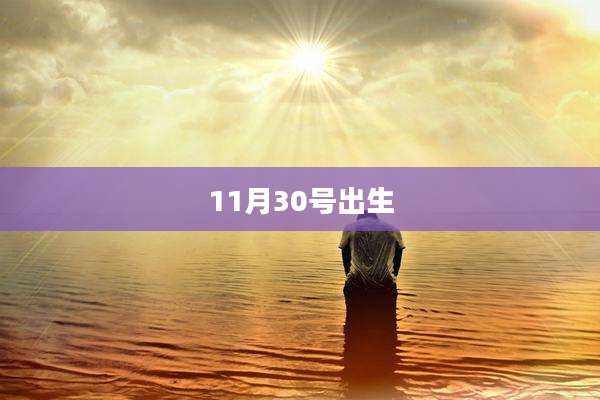 11月30号出生