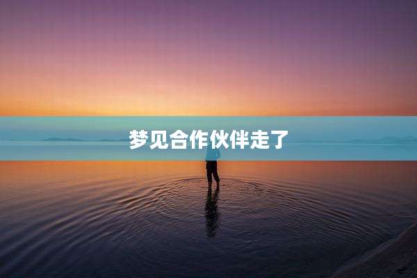 梦见合作伙伴走了