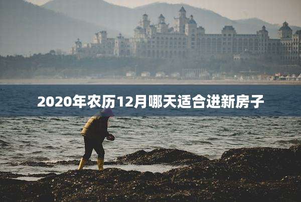 2020年农历12月哪天适合进新房子