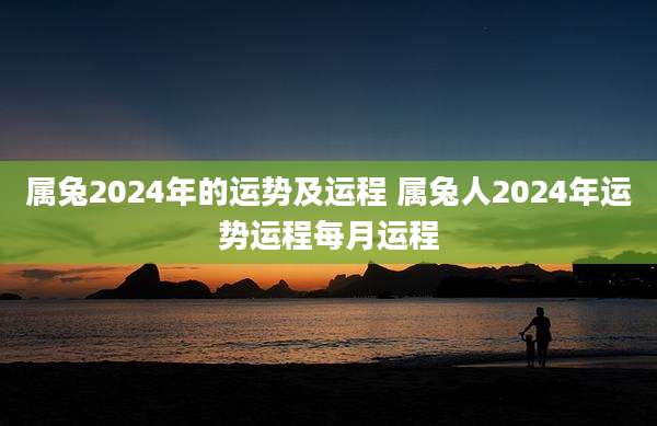 属兔2024年的运势及运程 属兔人2024年运势运程每月运程