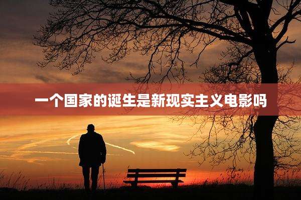 一个国家的诞生是新现实主义电影吗