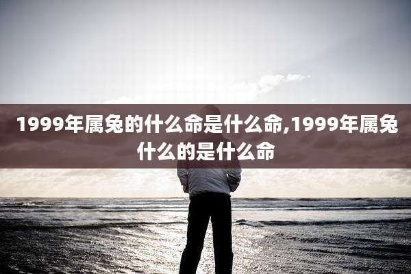 1999年属兔的什么命是什么命,1999年属兔什么的是什么命