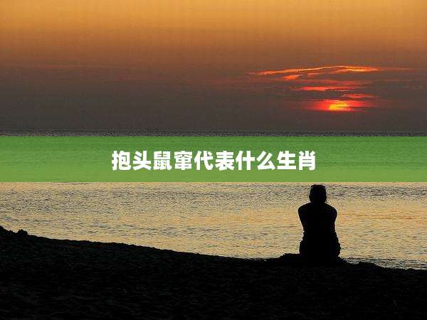 抱头鼠窜代表什么生肖