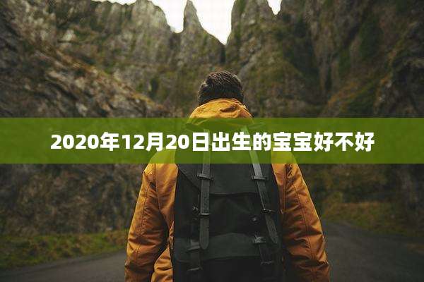 2020年12月20日出生的宝宝好不好