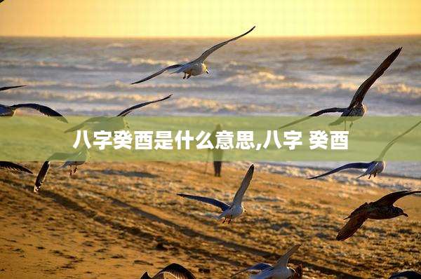 八字癸酉是什么意思,八字 癸酉