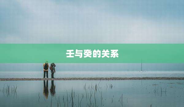 壬与癸的关系