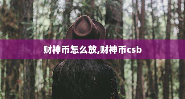 财神币怎么放,财神币csb