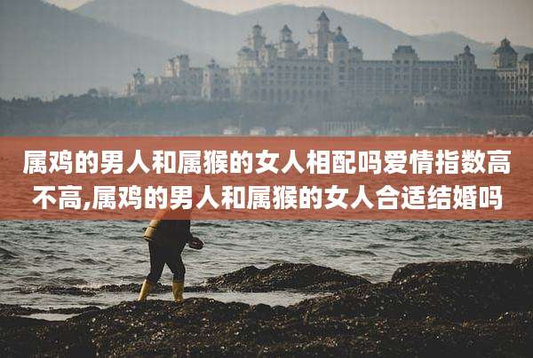 属鸡的男人和属猴的女人相配吗爱情指数高不高,属鸡的男人和属猴的女人合适结婚吗