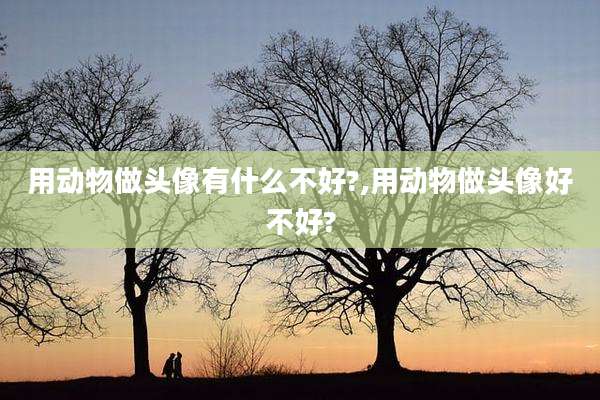 用动物做头像有什么不好?,用动物做头像好不好?