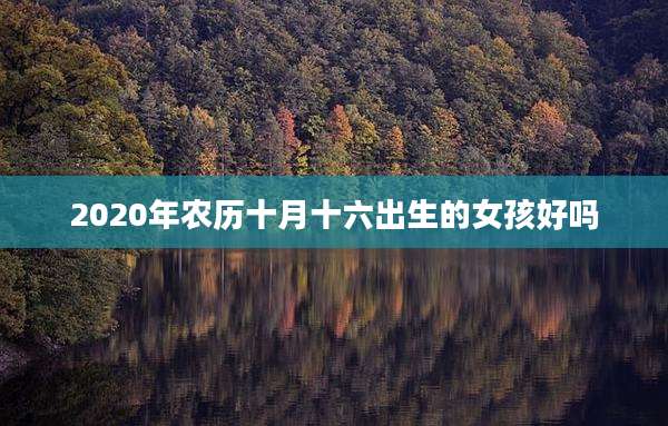 2020年农历十月十六出生的女孩好吗