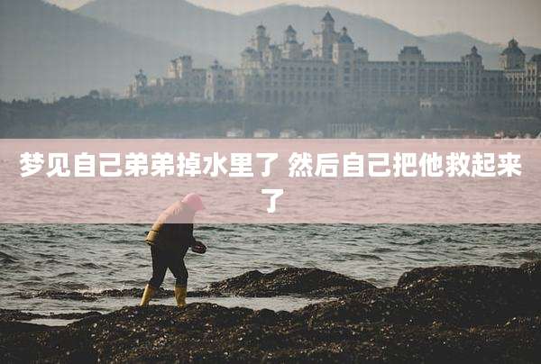 梦见自己弟弟掉水里了 然后自己把他救起来了