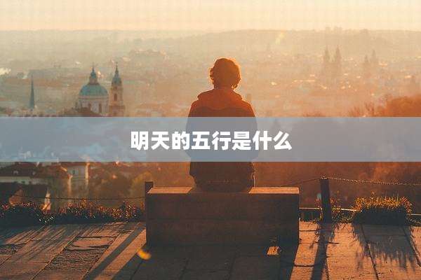 明天的五行是什么
