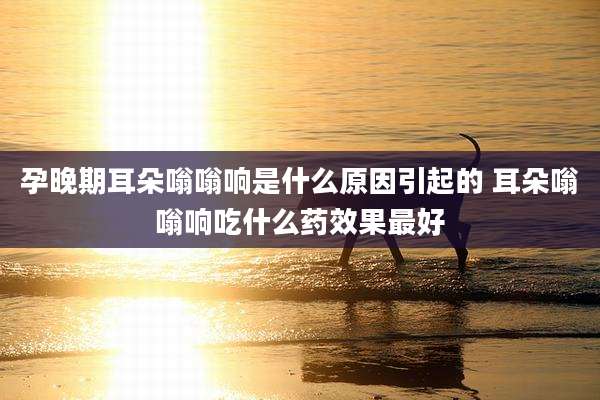 孕晚期耳朵嗡嗡响是什么原因引起的 耳朵嗡嗡响吃什么药效果最好