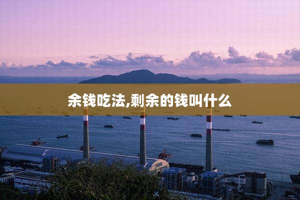 余钱吃法,剩余的钱叫什么