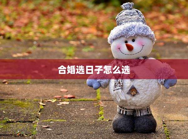 合婚选日子怎么选