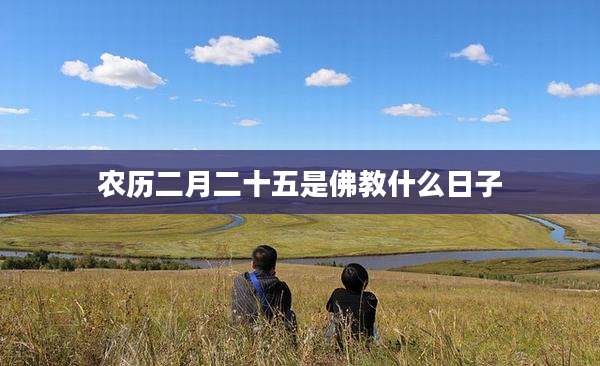 农历二月二十五是佛教什么日子