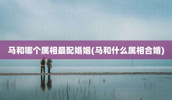 马和哪个属相最配婚姻(马和什么属相合婚)