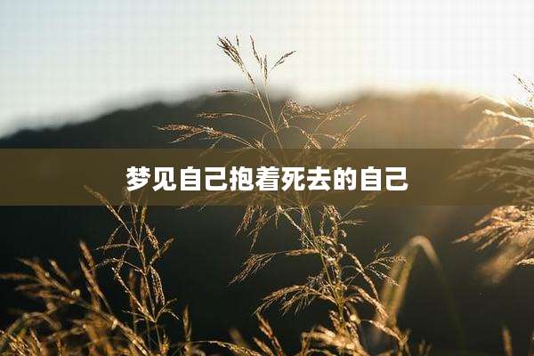 梦见自己抱着死去的自己