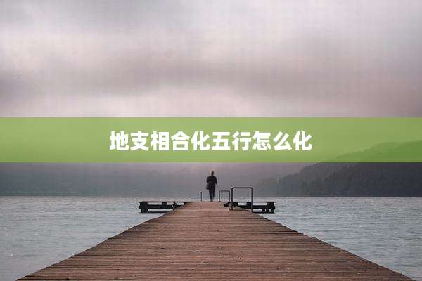 地支相合化五行怎么化