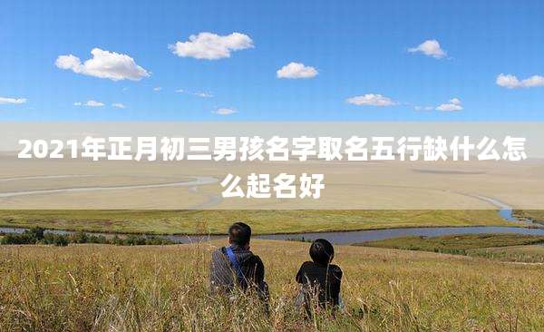 2021年正月初三男孩名字取名五行缺什么怎么起名好