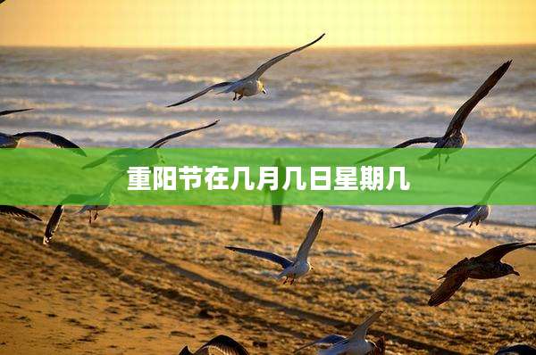 重阳节在几月几日星期几