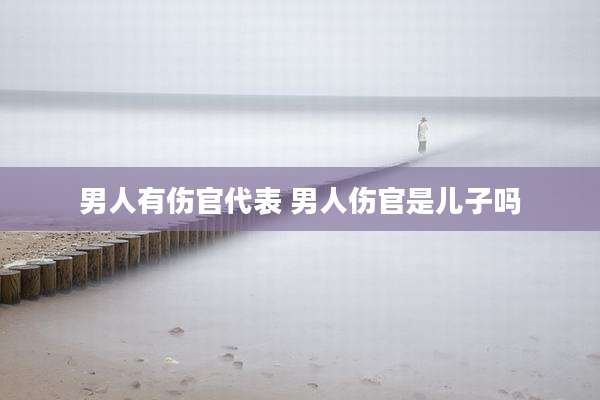 男人有伤官代表 男人伤官是儿子吗