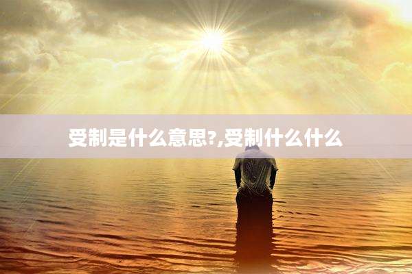 受制是什么意思?,受制什么什么