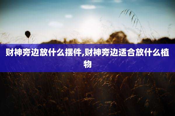 财神旁边放什么摆件,财神旁边适合放什么植物
