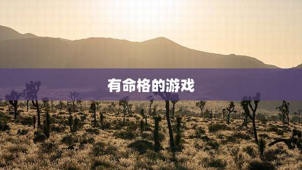 有命格的游戏