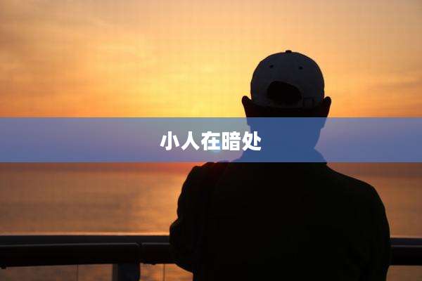 小人在暗处