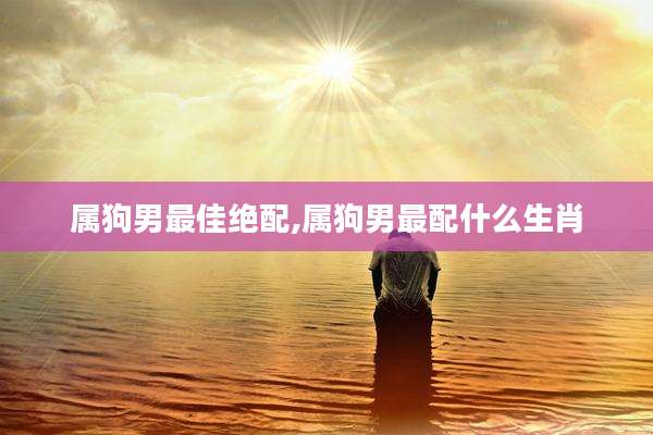 属狗男最佳绝配,属狗男最配什么生肖