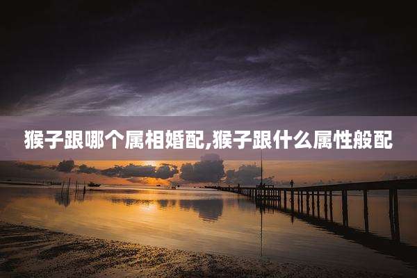 猴子跟哪个属相婚配,猴子跟什么属性般配