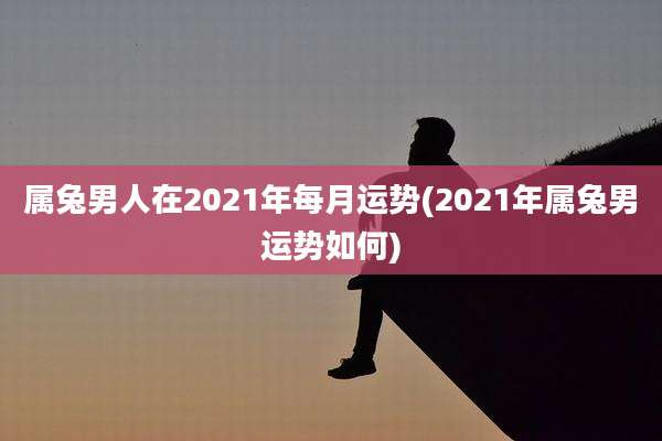 属兔男人在2021年每月运势(2021年属兔男运势如何)