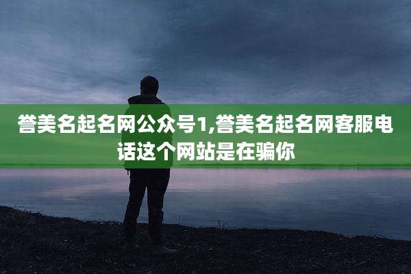 誉美名起名网公众号1,誉美名起名网客服电话这个网站是在骗你