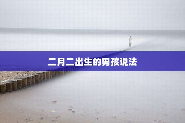 二月二出生的男孩说法