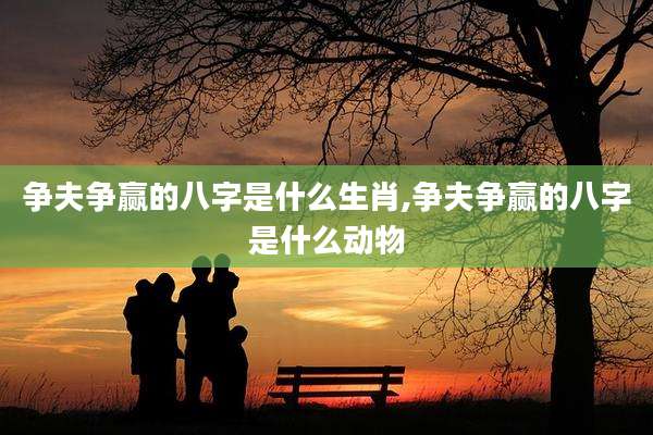 争夫争赢的八字是什么生肖,争夫争赢的八字是什么动物