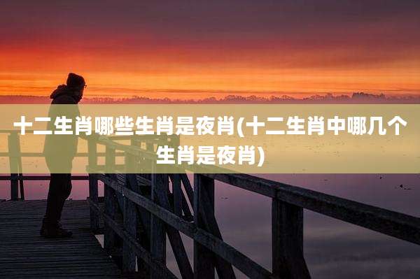 十二生肖哪些生肖是夜肖(十二生肖中哪几个生肖是夜肖)