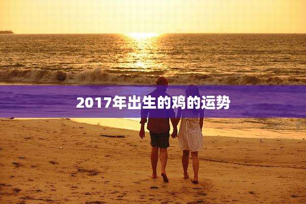 2017年出生的鸡的运势