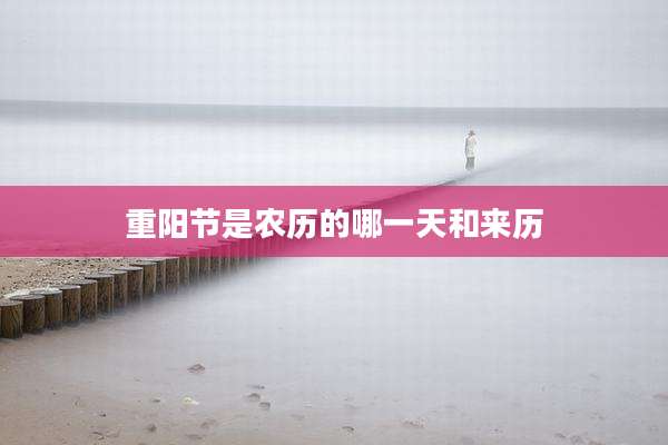 重阳节是农历的哪一天和来历