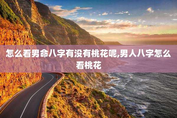 怎么看男命八字有没有桃花呢,男人八字怎么看桃花